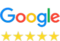 5 star rated in Google