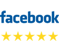 5 star rated in Facebook