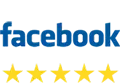 5 star rated in Facebook