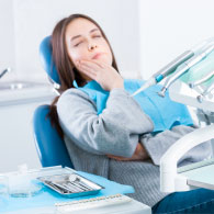 Treating Tooth Infection For Pain Relief On Female Patient