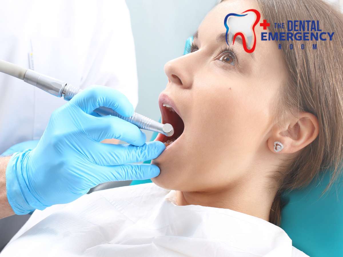 Patient receiving root canal therapy at The Dental Emergency Room, showcasing the dental procedure in progress